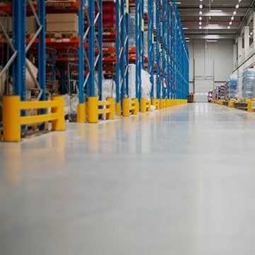 a commercial warehouse facility